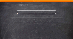 Desktop Screenshot of ionpron.com